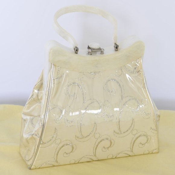 1950s Rialto Lucite Purse - Picture 2 of 9